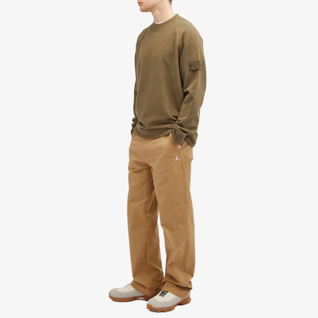 Stone Island Ghost Men's Ghost Crew Neck Sweatshirt Military Green